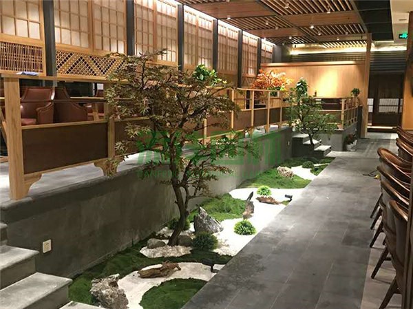 室內(nèi)仿真景觀(guān)裝飾，日式園林景觀(guān)裝飾